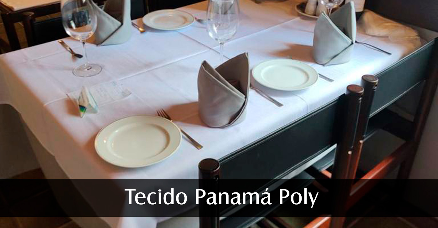 Tecido Panamá Poly